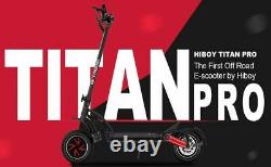 Hiboy Titan PRO Electric Scooter 2400W Motor 10 Tires 40 Miles Folding Scooter