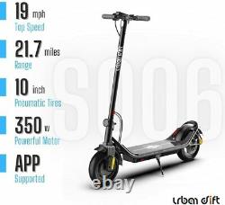 High Speed Folding E-scooter Electric Scooter 350W Motor Adult Off Road Tires