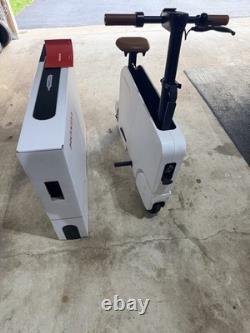 Honda Motocompacto Folding Seated Electric Scooter 490W Adult White/Black