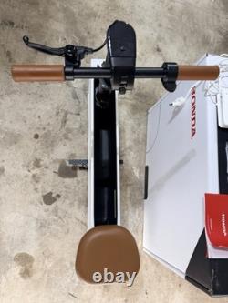 Honda Motocompacto Folding Seated Electric Scooter 490W Adult White/Black