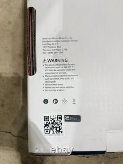 Honda Motocompacto Folding Seated Electric Scooter 490W Adult White/Black