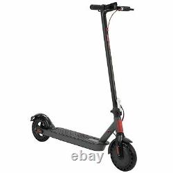 Huffy 36V Folding Electric Scooter 250W Motor Black/Red Kickstand & Bell