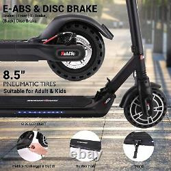 Hurtle Motorgear Portable Folding Teen/Adult Electric Commuter Scooter, Black