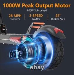 IENYRID 1000W Electric Scooter ONLY $300 28mph Long Range Off Road Tire