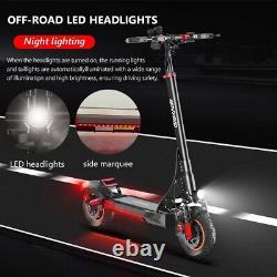 IENYRID 600W Electric Scooter Adult 28 MPH 10 Off-road Tire Foldable Escooter