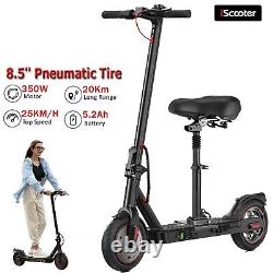 IScooter 350W Electric Scooter With Seat Long Range High Speed Folding E-Scooter