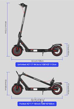 IScooter 350W Motor Adult Electric Scooter Folding 19Mph Max Speed Urban Commute