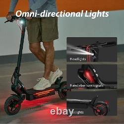 IScooter 500W Off-Road Tires Electric Scooter 40KM Max Range Folding E-Scooter