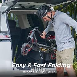 IScooter 500W Off-Road Tires Electric Scooter 40KM Max Range Folding E-Scooter