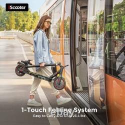 IScooter Electric Scooter Adult With APP Folding E-scooter 350W 8.5'' Soft Tires