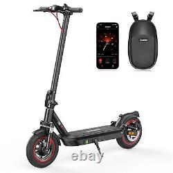 IScooter Electric Scooter Adults 650W Motor 25MPH Fast Speed Long Range 10''Tire