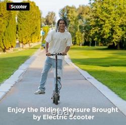 IScooter Electric Scooter for Adults, 12 Mi Range, 18 MPH, Cruise, Dual Brake