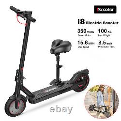 IScooter Electric Scooter with Seat 350W E-Scooter 25KM/H Long Range Soft Tires