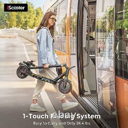 IScooter Electric Scooter with Seat 350W E-Scooter 25KM/H Long Range Soft Tires