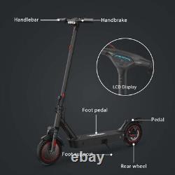 IScooter Foldable 500W Adult Kick Electric Scooter with Seat 21mph City Commuter
