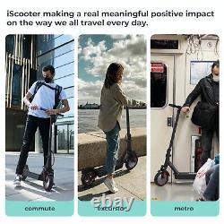 IScooter I9Max Foldable Fast Electric Scooter 500W Waterproof 21mph Speed WithAPP