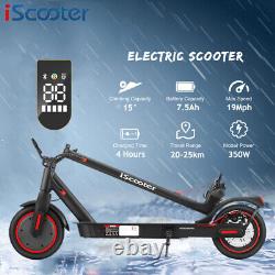 IScooter i9 350W Foldable Electric Scooter 30kM Long Range 19Mph Kick E-Scooter