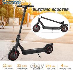 IScooter i9 Max 500W Electric Scooter Honeycomb Tire 22Mph 35KM Kick E-Scooter