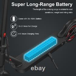 IScooter i9max 500W Electric Scooter Topspeed 21mph Honeycomb Tire City Commuter