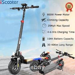 IScooter iX3 800W Electric Scooter 3-Second Foldable 25Mph Max Speed 40Km Range