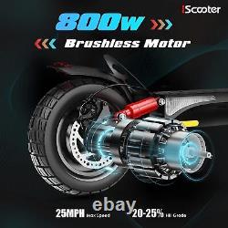 IScooter iX3 800W Electric Scooter 3-Second Foldable 25Mph Max Speed 40Km Range