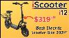 Iscooter I12 Best Electric Scooter Bike With A Seat For 2024