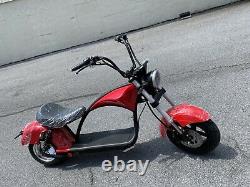 JARWLEE CHOPPER E- SCOOTER 60V/20AH 1500W, WithFRONT BAG, AUTO-SYSTEM, PEAK-3000