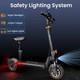 JUNLING 1000W 32MPH 34Miles Electric Scooter Adult Road Legal Off Road E Scooter