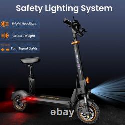 JUNLING 1000W 32MPH 34Miles Electric Scooter Adult Road Legal Off Road E Scooter