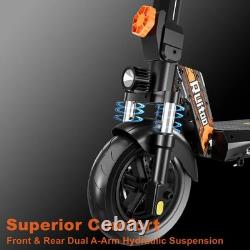 JUNLING 1000W 32MPH 34Miles Electric Scooter Adult Road Legal Off Road E Scooter