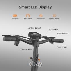 JUNLING 1000W 32MPH 34Miles Electric Scooter Adult Road Legal Off Road E Scooter