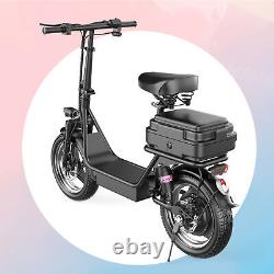 K9 Adults Electric Scooter 650W with Seat 14 Tire 36V 13AH 20MPH 30Miles RangM9