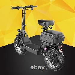 K9 Adults Electric Scooter 650W with Seat 14 Tire 36V 13AH 20MPH 30Miles RangM9