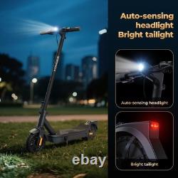 KOWOEE Adult Electric Scooter 500W Motor 8.5Solid Tires 20Mph 20 Miles Range