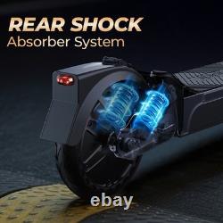 KOWOEE Adult Electric Scooter 500W Motor 8.5Solid Tires 20Mph 20 Miles Range