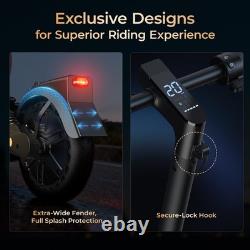 KOWOEE Adult Electric Scooter 500W Motor 8.5Solid Tires 20Mph 20 Miles Range