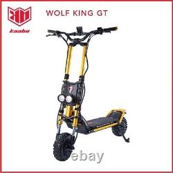 Kaabo Wolf King GT 11inch Scooter Sport Minimotor 72V Gold Street Tires