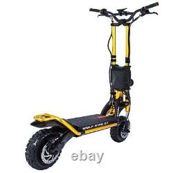 Kaabo Wolf King GT 11inch Scooter Sport Minimotor 72V Gold Street Tires