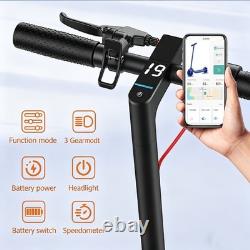 LADPED Adults Electric Scooter with Seat 8.5 19MPH Commuter E-Scooter 15Miles