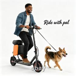 LADPED Adults Electric Scooter with Seat 8.5 19MPH Commuter E-Scooter 15Miles