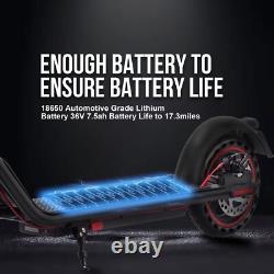 LADPED Electric Scooter for Adults 8.5 Anti-skid solid tyre E-SCOOTER 19MPH