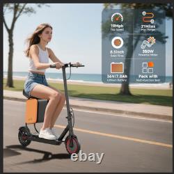 LADPED Electric Scooter with/NO Seat Adults 8.5 Solid 19MPH Commuter E-Scooter