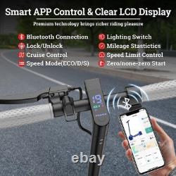 LADPED Electric Scooter with Seat for Adults 19MPH Folding Commuter E-Scooter