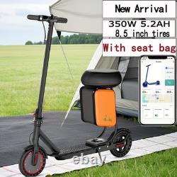 LADPED Electric Scooter with Seat for Adults 8.5 Solid 19MPH Commuter E-Scooter