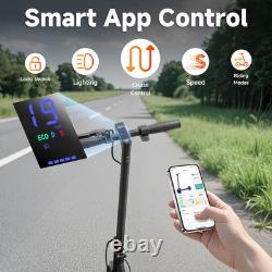LADPED Electric Scooter with Seat for Adults 8.5 Solid 19MPH Commuter E-Scooter