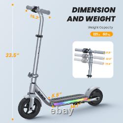 LED Electric Scooter for Kids and Adults Urban Commuter Foldable E-Scooter Gifts