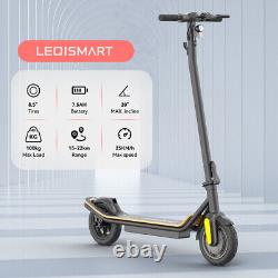LEQISMART 350W Adults Electric Scooter EScooter Safe Urban Commuter Long Range