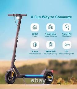 LEQISMART A5 Electric Scooter Adults, 350W Motor Commuter Foldable E Scooter