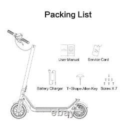 LEQISMART A8 Adult Electric Scooter, Max 630W Motor, UP to 28Miles, IPX5 & APP