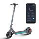 LEQISMART A8 Electric Scooter Adults, UP to 28 Miles, 9Air Filled Tires & 15MPH